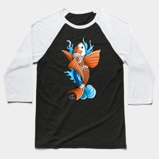 Japanese Koi Baseball T-Shirt